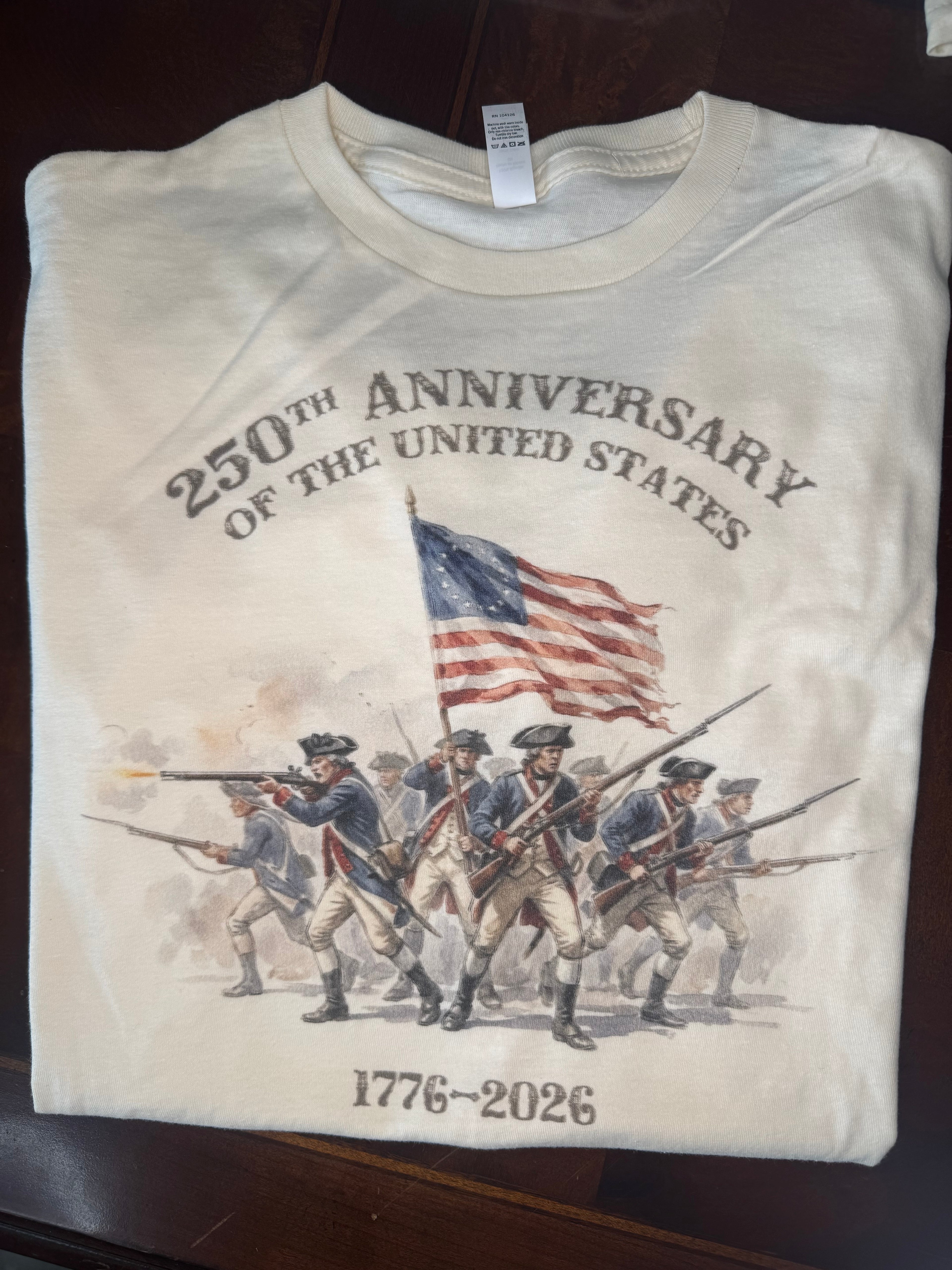 250th Anniversary of the United States Adult Tshirt