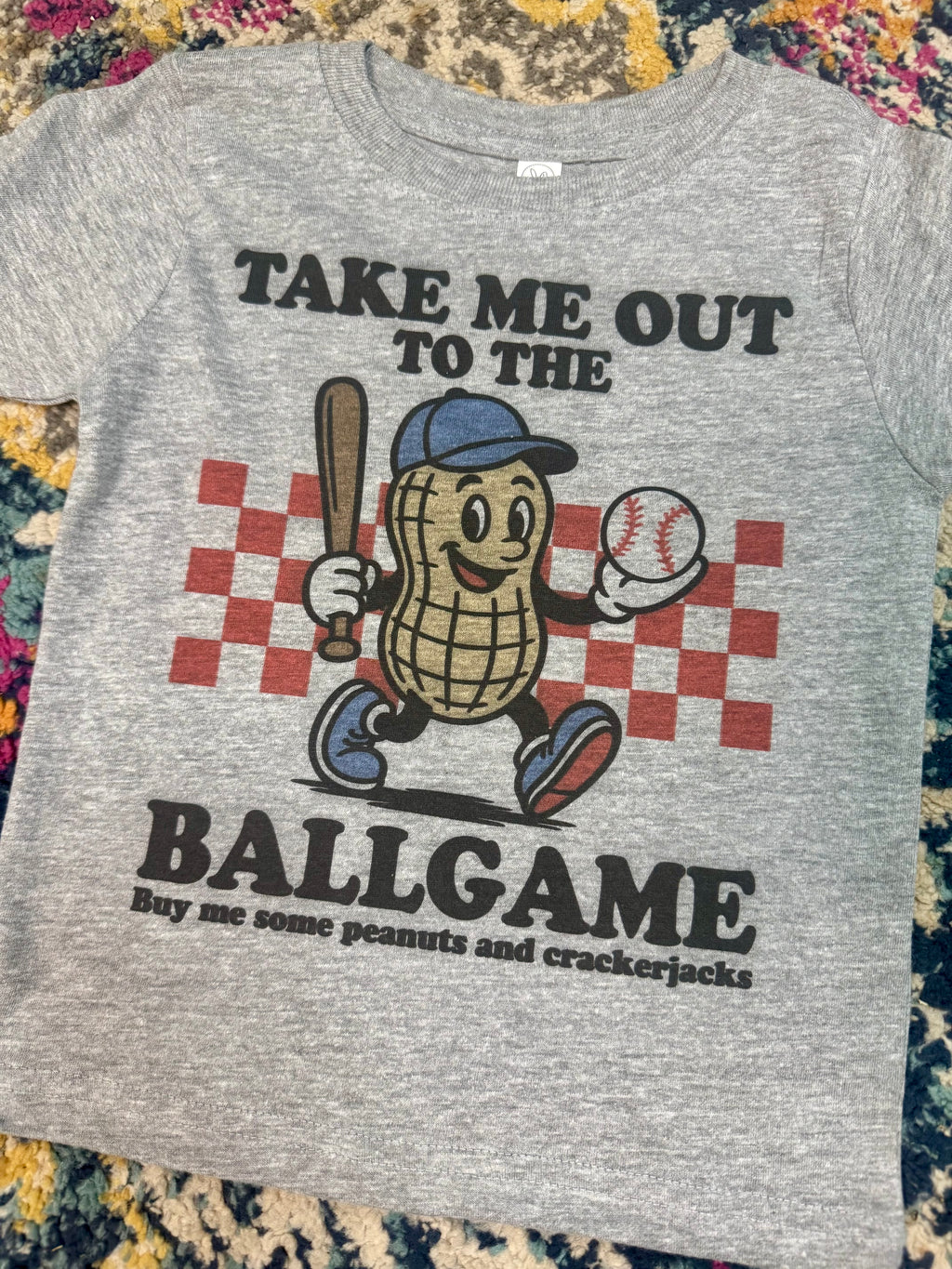 Take Me Out To The Ballgame Children’s Tshirt