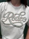 Turquoise Rodeo Adult Tshirt