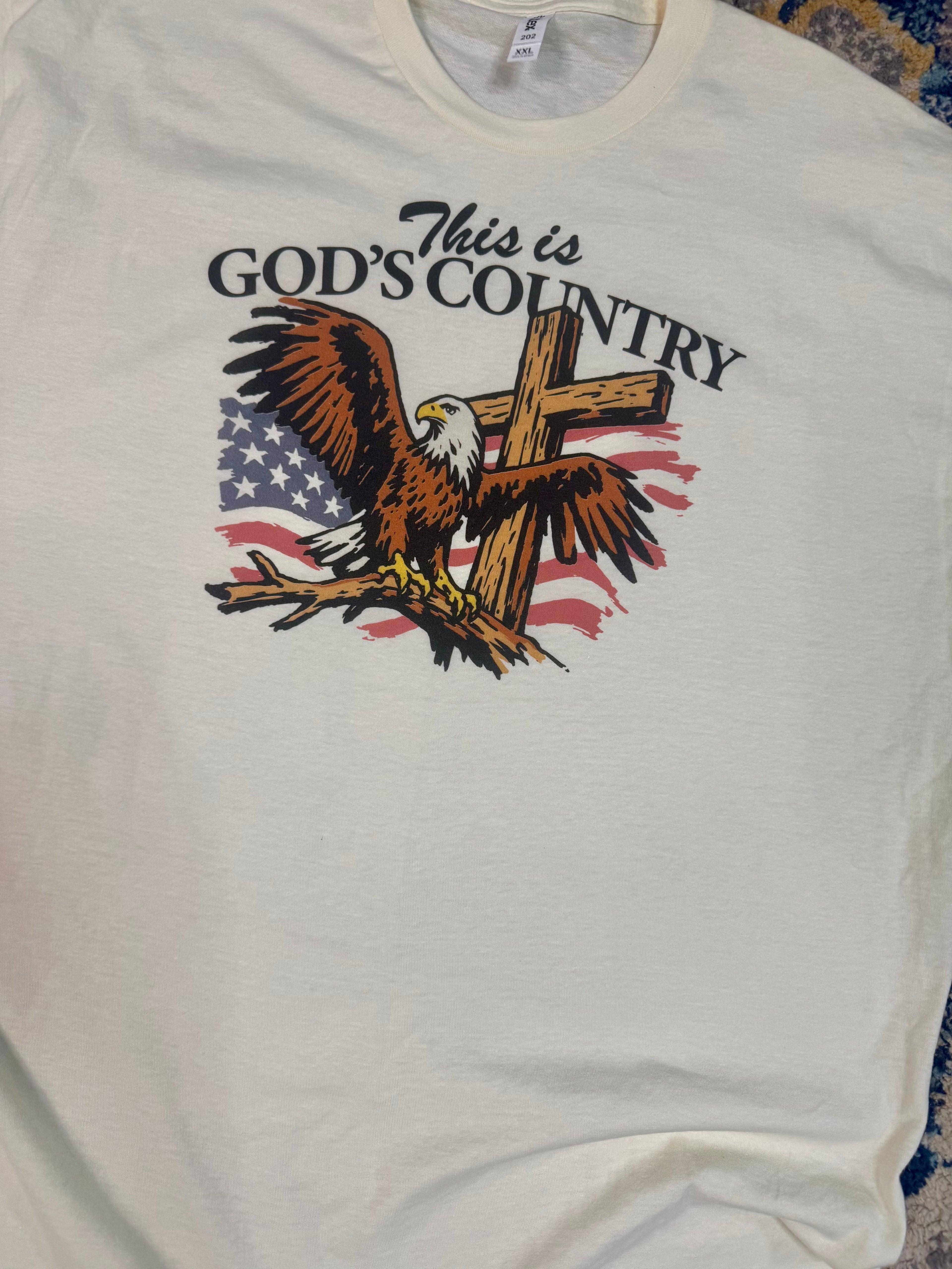 This Is God’s Country Adult Tshirt