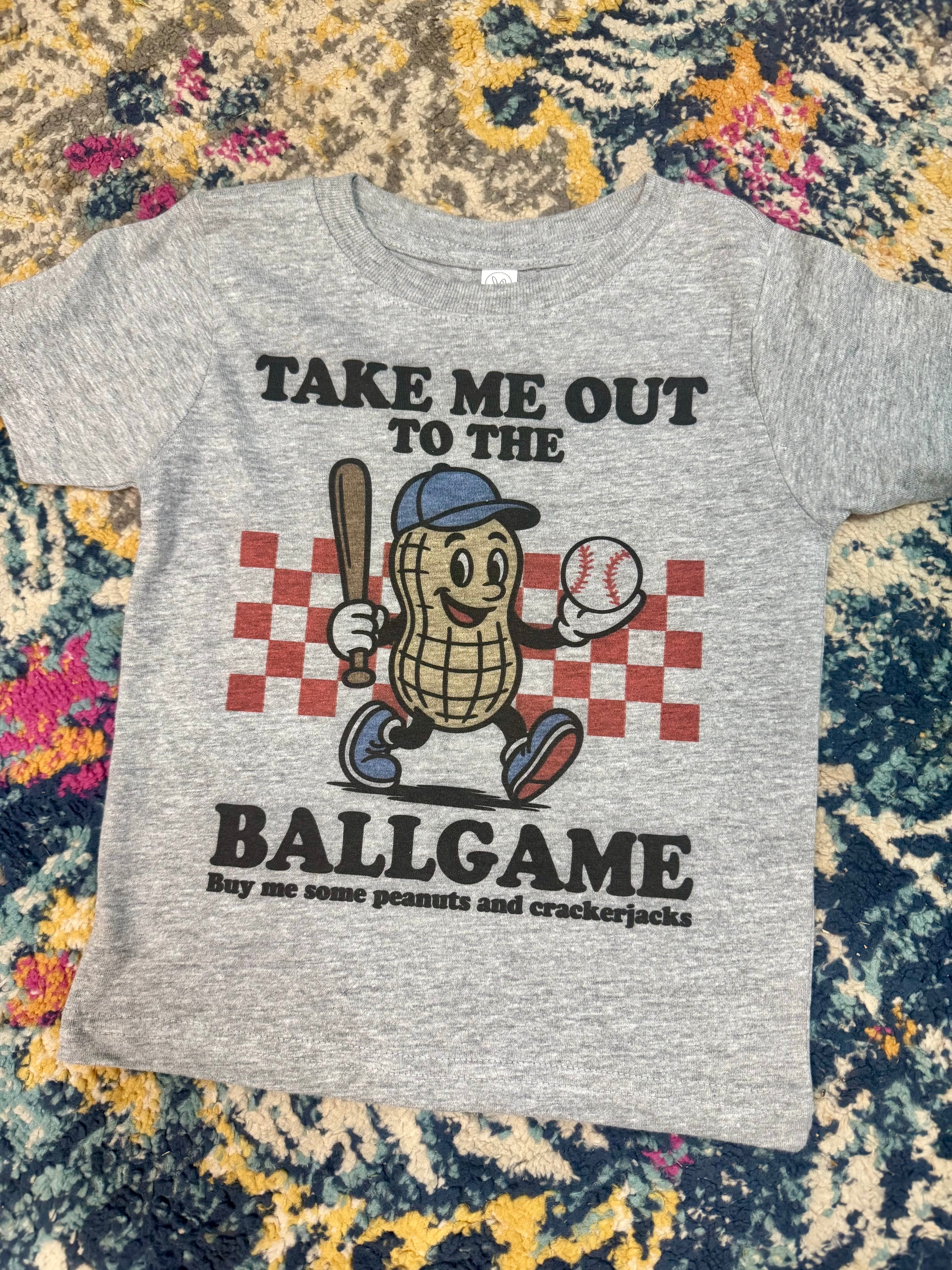 Take Me Out To The Ballgame Children’s Tshirt