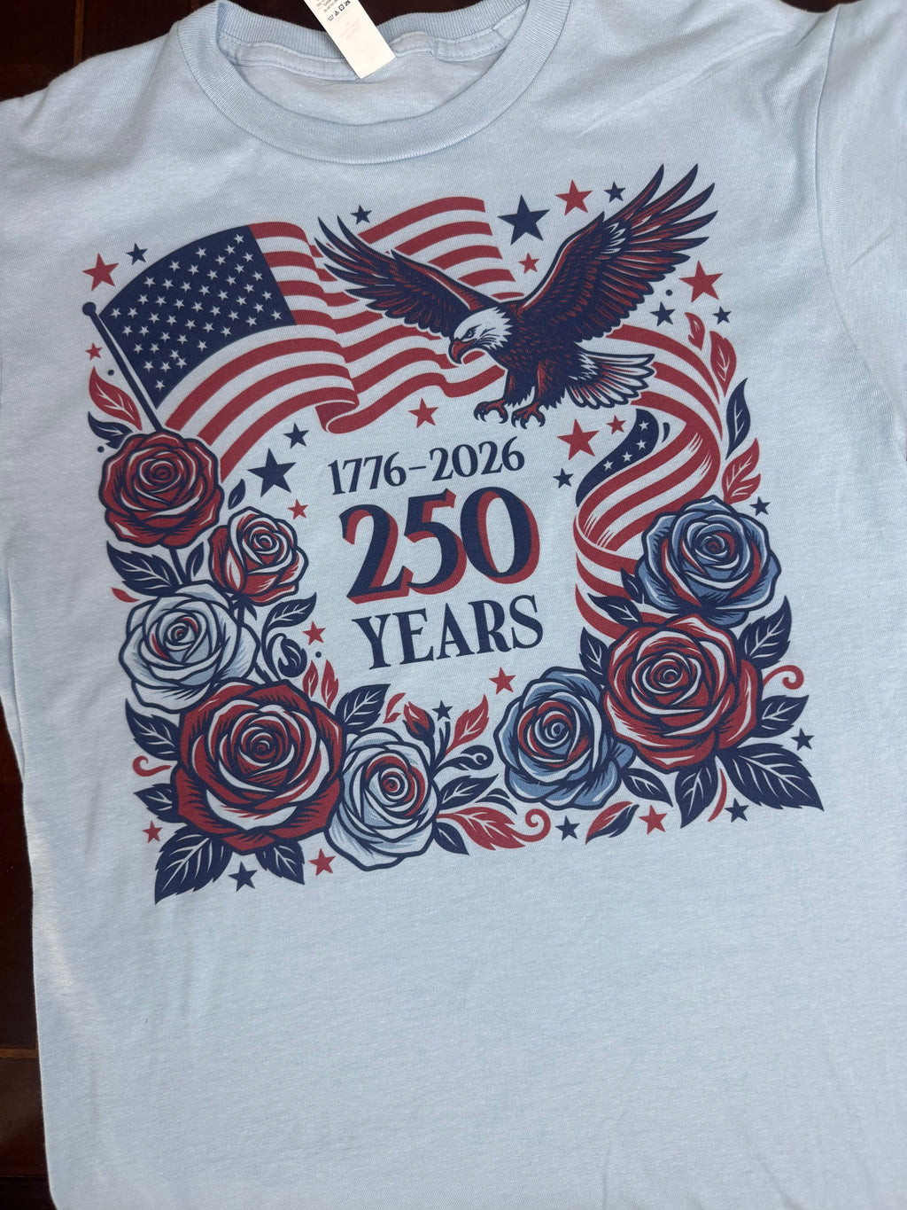 1776-2026 Floral 250 Years Children’s Tshirt