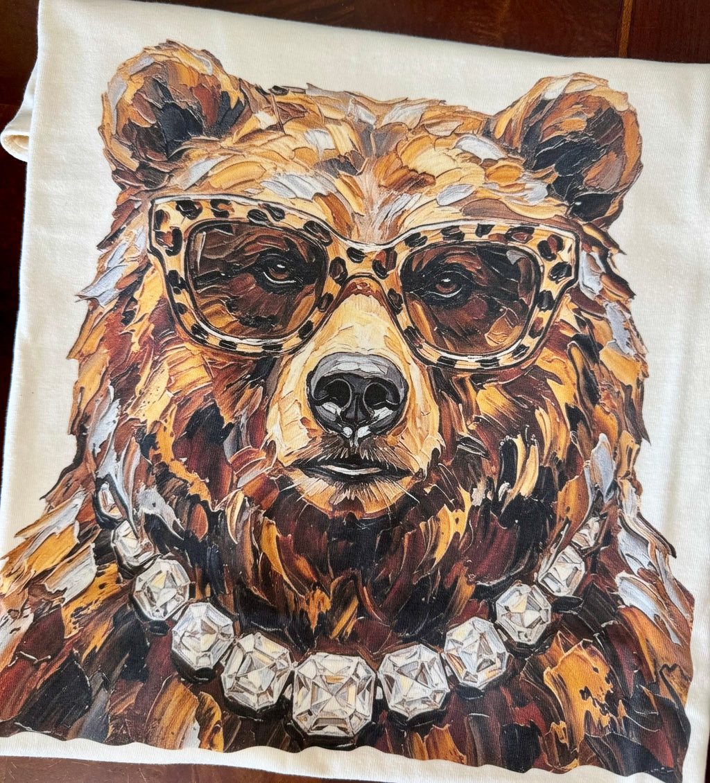 Mrs. Boujee Bear Tshirt